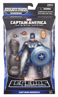 Marvel Legends Captain America 6 Inch Action Figure BAF Mandroid - Captain America (Movie Version)