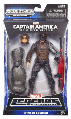 Marvel Legends Captain America 6 Inch Action Figure BAF Mandroid - Winter Soldier