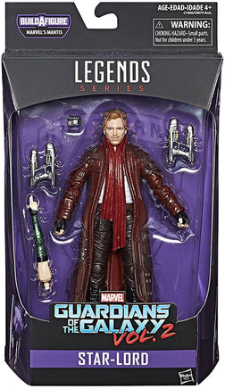 Marvel Legends Guardians Of The Galaxy Vol 2 6 Inch Action Figure BAF Mantis - Star Lord with Long Jacket