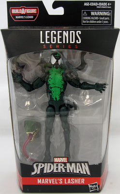 Marvel Legends Spider-Man 6 Inch Action Figure BAF Lizard - Lasher