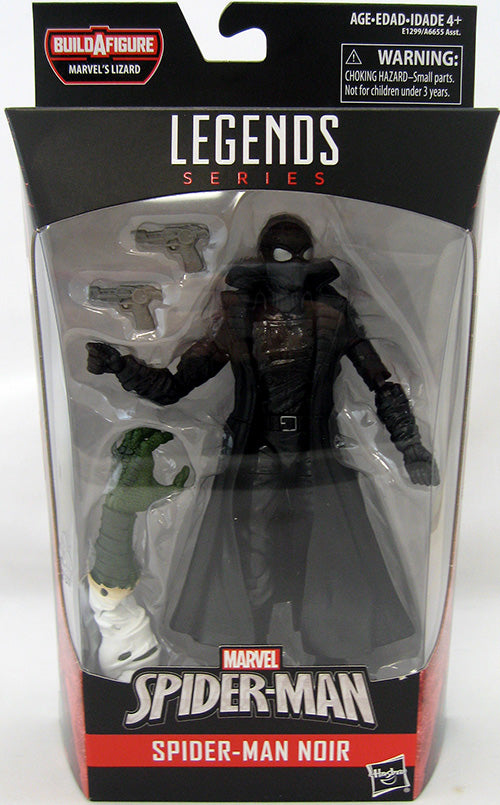 Newest Hasbro Marvel Legends Lizard Series Spider-Man Noir