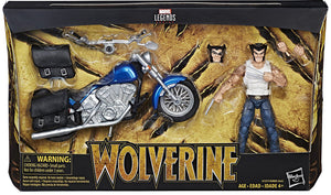 Marvel Legends Infinite 6 Inch Action Figure Riders Series - Wolverine with Motorcycle