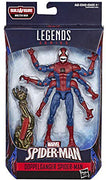 Marvel Legends Spider-Man 6 Inch Action Figure BAF Molten Man - Doppelganger Spider-Man