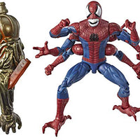 Marvel Legends Spider-Man 6 Inch Action Figure BAF Molten Man - Doppelganger Spider-Man