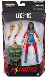 Marvel Legends Spider-Man 6 Inch Action Figure BAF Sandman - Ms. Marvel Kamala Khan