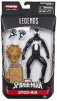 Marvel Legends Spider-Man 6 Inch Action Figure BAF Sandman - Symbiote Black Spider-Man