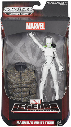 Marvel Legends Spider-Man 6 Inch Action Figure Rhino Series - White Tiger