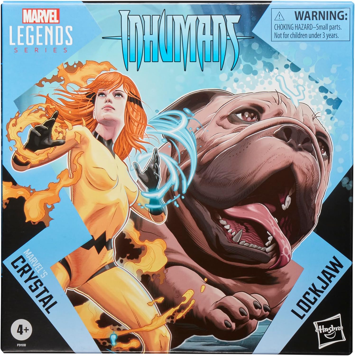 Marvel Legends Inhumans 6 Inch Action Figure 2-Pack - Crystal