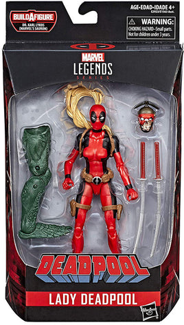 Marvel Legends X-Men 6 Inch Action Figure BAF Sauron - Lady Deadpool