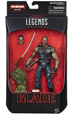 Marvel Legends Netflix 6 Inch Action Figure BAF Man-Thing - Blade
