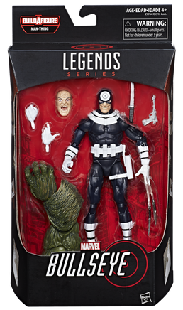 Marvel Legends Netflix 6 Inch Action Figure BAF Man-Thing - Bullseye