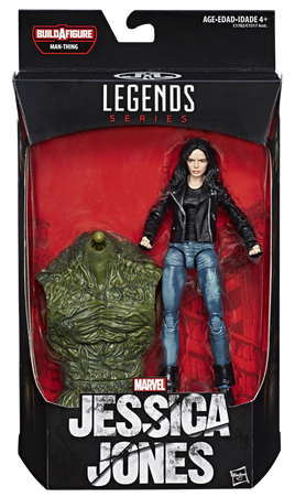 Marvel Legends Netflix 6 Inch Action Figure BAF Man-Thing - Jessica Jones