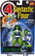 Marvel Legends Retro 6 Inch Action Figure Fantastic Four - She-Hulk