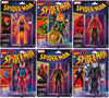 Marvel Legends Retro 6 Inch Action Figure Spider-Man Wave 4 - Set of 6