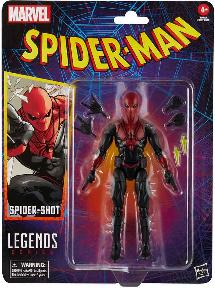 Spider-Man Marvel Legends Retro 6-Inch Action Figures Wave 1