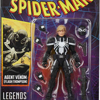 Marvel Legends Retro 6 Inch Action Figure Spider-Man Wave 5 - Agent Venom (Flash Thompson)