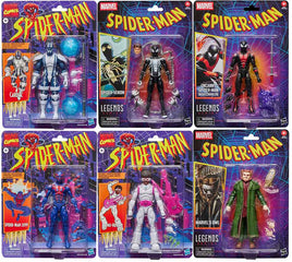 Marvel Legends Retro 6 Inch Action Figure Spider-man Wave 6 - Set of 6