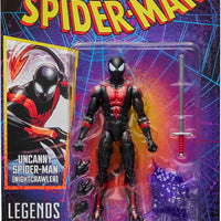 Marvel Legends Retro 6 Inch Action Figure Spider-man Wave 6 - Uncanny Spider-Man (Nightcrawler)