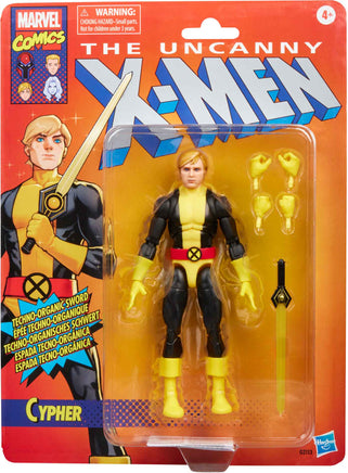 Marvel Legends Retro 6 Inch Action Figure X-Men Exclusive - Cypher