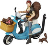 Marvel Legends 6 Inch Action Figure & Vehicle Set Riders Series - The Unbeatable Squirrel Girl