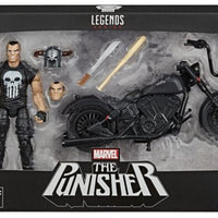 Marvel Legends 6 Inch Action Figure Riders Series - The Punisher with Motorcycle