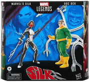 Marvel Legends Spider-Man 6 Inch Action Figure 2-Pack Exclusive - Silk and Doctor Octopus