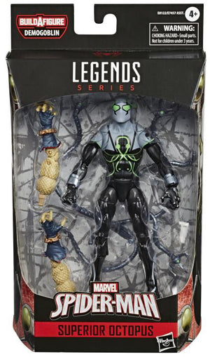 Marvel Legends Spider-Man 6 Inch Action Figure BAF Demogoblin - Superior Octopus (Previously Opened Packaging)