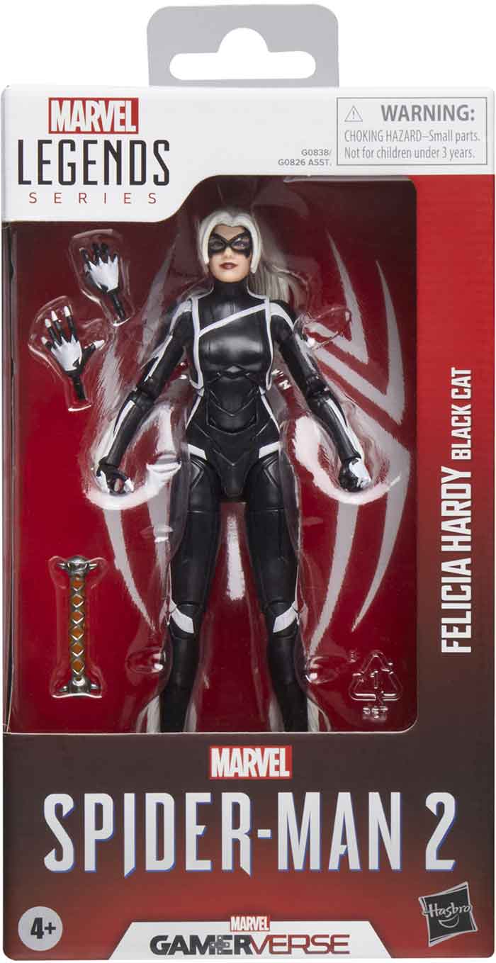 Marvel Legends Spider-Man 6 Inch Action Figure Gamerverse Wave 1 - Felicia Hardy Black Cat