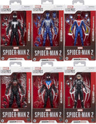 Marvel Legends Spider-Man 6 Inch Action Figure Gamerverse Wave 1 - Set of 6