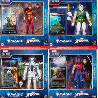 Marvel Legends Spider-Man 6 Inch Action Figure Magic The Gathering Wave 1 - Set of 4