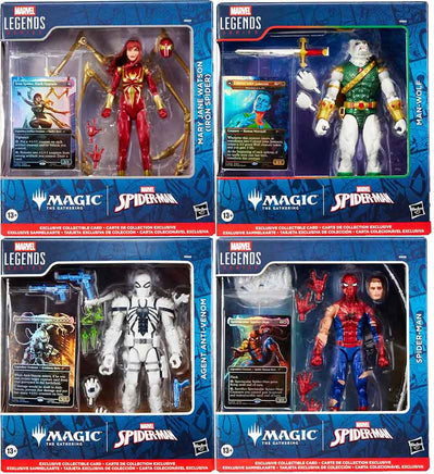 Marvel Legends Spider-Man 6 Inch Action Figure Magic The Gathering Wav| Cmdstore Marvel Legends Spider-Man 6 Inch Action Figure Magic The Gathering Wav| Cmdstore