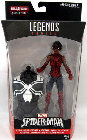 Marvel Legends Spider Man 6 Inch Action Figure BAF Space Venom