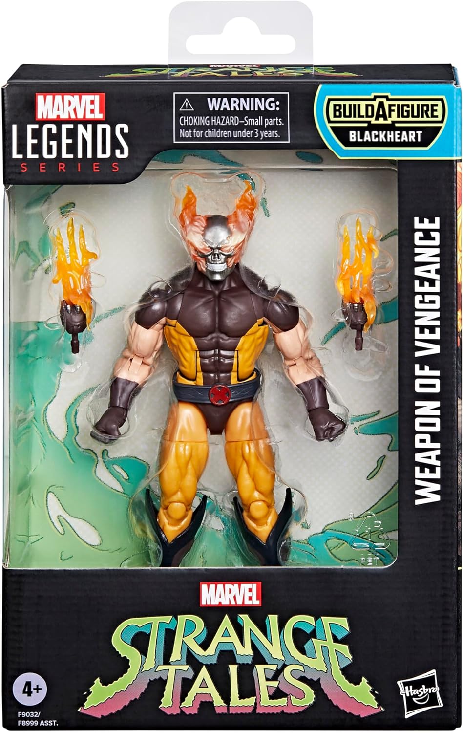 Marvel Legends Strange Tales 6 Inch Action Figure BAF Blackheart