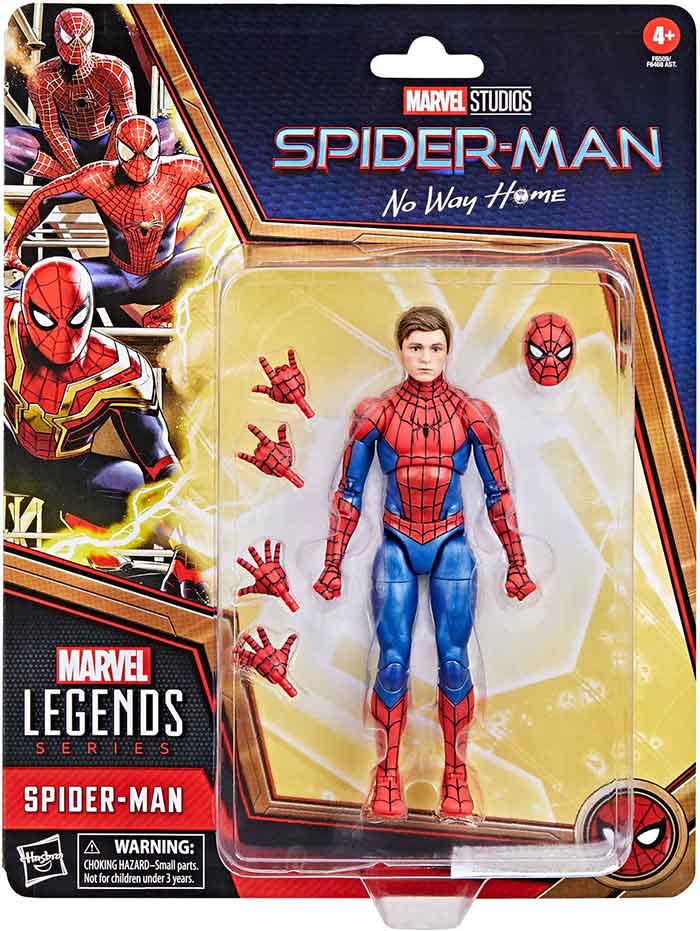 Marvel Legends Studios 6 Inch Action Figure Spider-Man Wave 1 - Tom Holland  Spider-Man