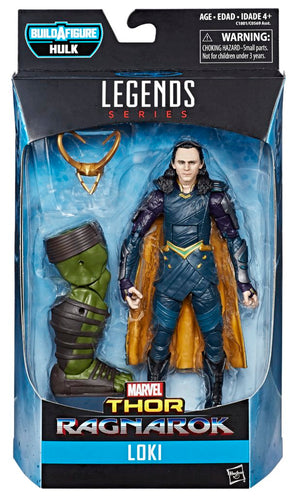Marvel Legends Thor Ragnarok 6 Inch Action Figure Gladiator BAF Hulk - Loki