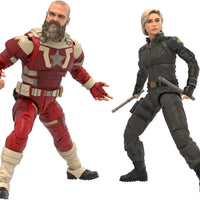 Marvel Legends Thunderbolts 6 Inch Action Figure 2-Pack - Yelena Belova and Red Guardian