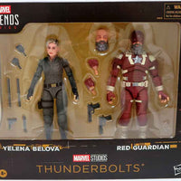 Marvel Legends Thunderbolts 6 Inch Action Figure 2-Pack - Yelena Belova and Red Guardian