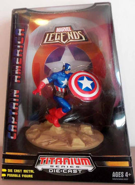 Marvel Legends Titanium 3.75 Inch Static Figure Die Cast - Captain America