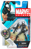 Marvel Universe Action Figure (2009 Wave 1): Black & Silver X-Force Wolverine #6