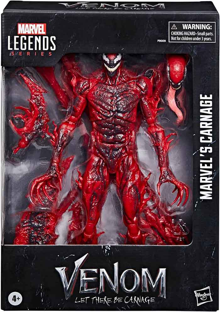 Marvel Legends Venom Let There Be Carnage Inch Action Figure Deluxe Carnage