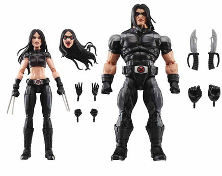 Marvel Legends X-Force 6 Inch Action Figure 2-Pack - X-23 and Warpath
