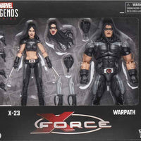 Marvel Legends X-Force 6 Inch Action Figure 2-Pack - X-23 and Warpath