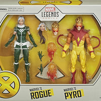 Marvel Legends X-Men 6 Inch Action Figure 2-Pack - Rogue and Pyro