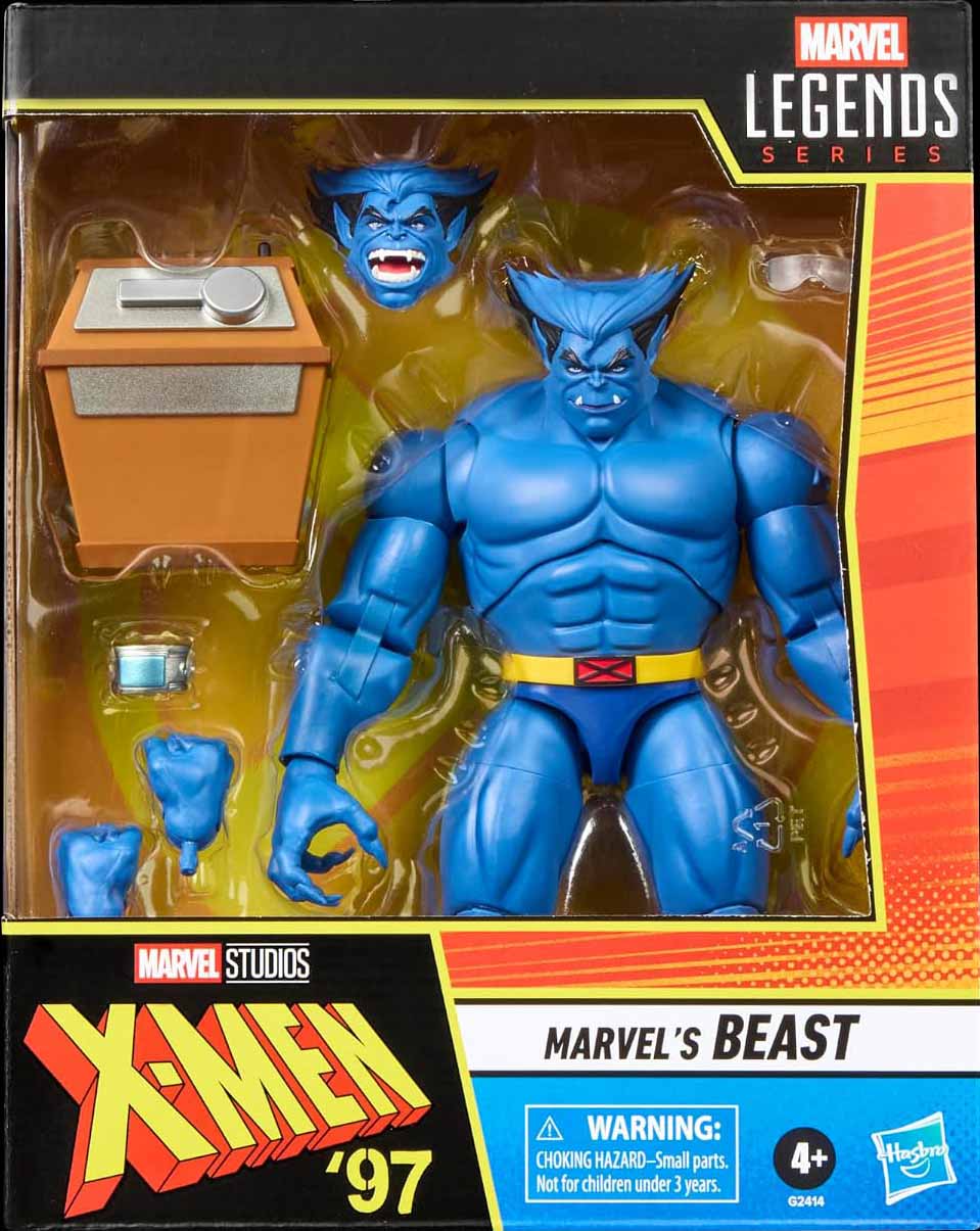 Marvel Legends X-Men 97' 7 Inch Action Figure Deluxe - Beast (Pre