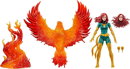 Marvel Legends X-Men 6 Inch Action Figure Deluxe Exclusive - Jean Grey with Phoenix Force Display