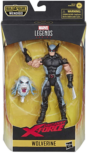Marvel Legends X-Men 6 Inch Action Figure BAF Wendigo - X-Force Wolverine