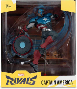 Marvel Rivals 7 Inch Statue Figure 1/10 Scale - Captain America