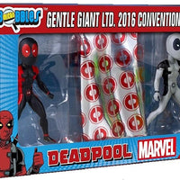 Marvel's Deadpool 2 Inch Mini Figure Micro Bobbles Series - Deadpool Micro 3-Pack SDCC 2016