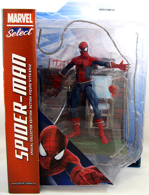 Marvel Select 7 Inch Action Figure - Amazing Spider-Man 2 with Base (Shelf Wear Packaging)