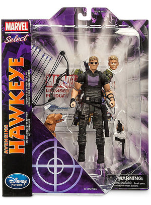 Marvel Select 8 Inch Action Figure Exclusive - Avenging Hawkeye (Sub-Standard Packaging)